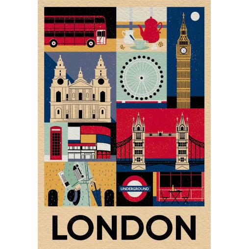 Puzzle Clementoni Style Londres de 1000 Pzs