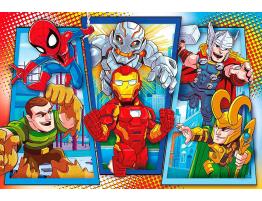 Puzzle Clementoni Superhéroes Marvel Maxi de 104 Piezas