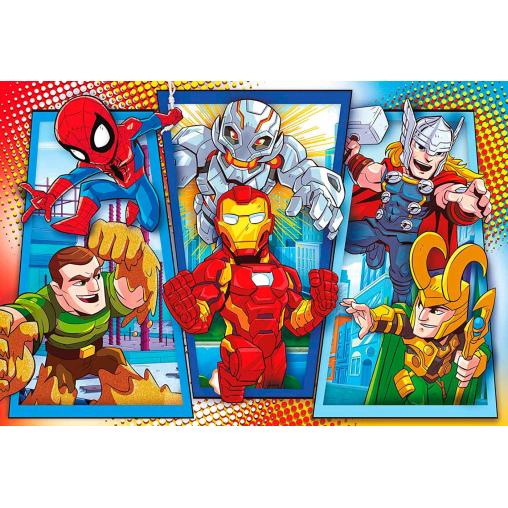 Puzzle Clementoni Superhéroes Marvel Maxi de 104 Piezas