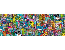 Puzzle Clementoni Tokidoki Panorama de 1000 Piezas