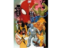 Puzzle Clementoni Universo Marvel Años 80 de 1000 Piezas