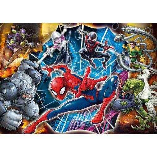 Puzzle Clementoni Villanos de Spiderman Maxi 104 Piezas