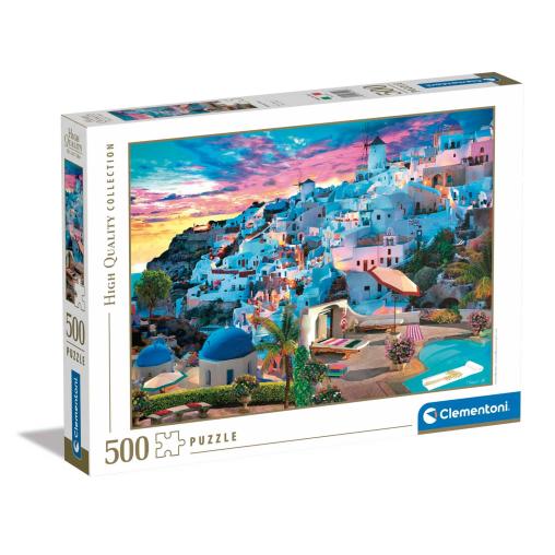 Puzzle Clementoni Vista de Grecia de 500 Piezas