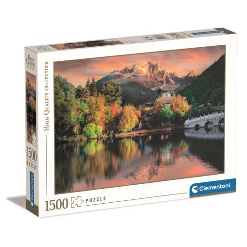 Puzzle Clementoni Vista de Lijiang de 1500 Piezas