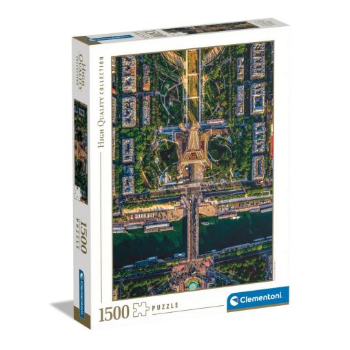 Puzzle Clementoni Volando sobre París de 1500 Piezas