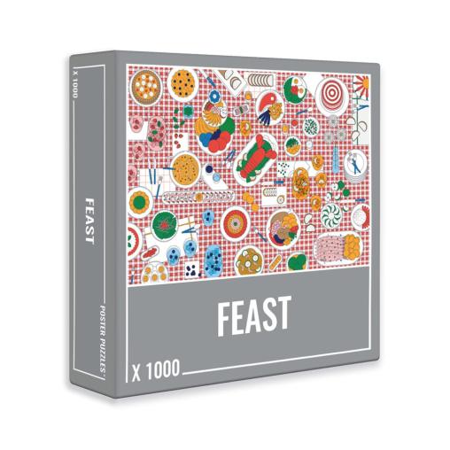 Puzzle Cloudberries Feast de 1000 Piezas