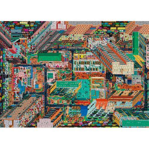 Puzzle Cloudberries Metropolis de 2000 Piezas