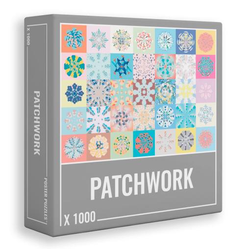 Puzzle Cloudberries Patchwork de 1000 Piezas