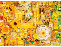 Puzzle Cobble Hill Amarillo de 1000 Piezas