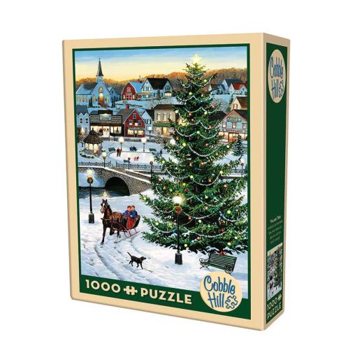 Puzzle Cobble Hill Árbol de Navidad de 1000 Piezas