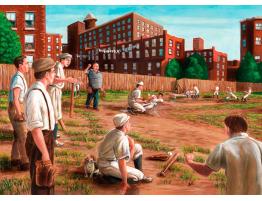 Puzzle Cobble Hill Baseball en los Viejos Tiempos de 1000 Pieza