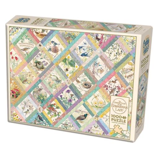 Puzzle Cobble Hill Colcha de Diario de Campo de 1000 Piezas