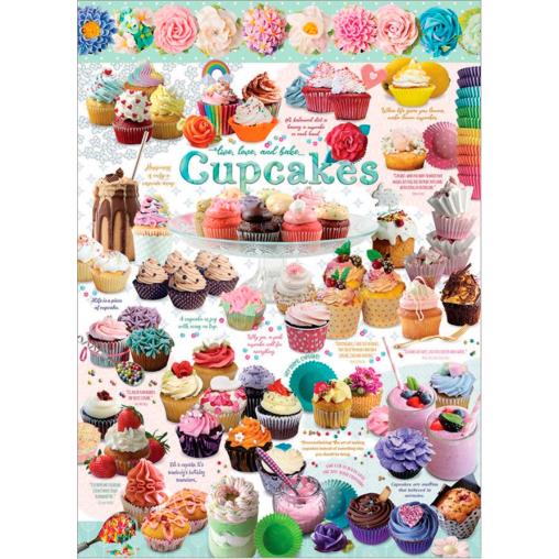 Puzzle Cobble Hill Cupcake Time de 1000 Piezas