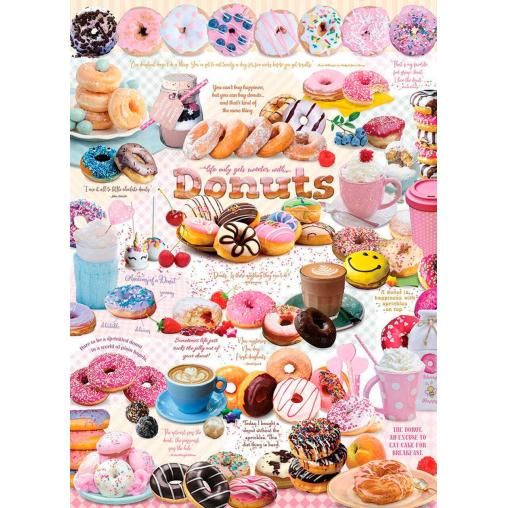 Puzzle Cobble Hill Donut Time de 1000 Piezas