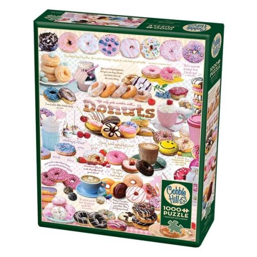 Puzzle Cobble Hill Donut Time de 1000 Piezas