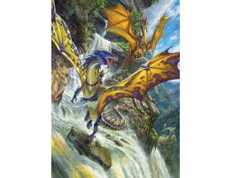 Cobble Hill Dragons dans les cascades Puzzle 1000 pièces