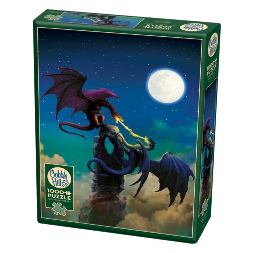 Puzzle Cobble Hill Duelo de Dragones de 1000 Piezas