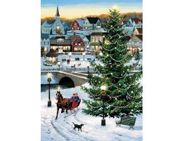 Puzzle Cobble Hill Árbol de Navidad XXL de 500 Piezas