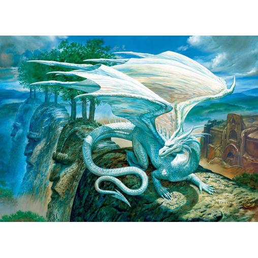 Puzzle Cobble Hill El Dragón Blanco XXL de 500 Pzs