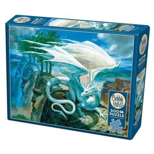 Puzzle Cobble Hill El Dragón Blanco XXL de 500 Pzs