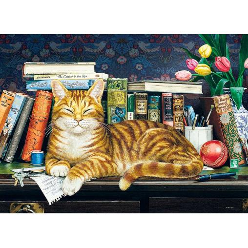 Puzzle Cobble Hill El Gato Marmaduke de 1000 Piezas