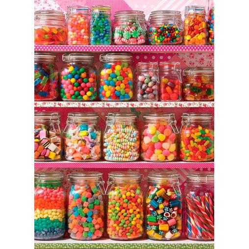 Puzzle Cobble Hill Estante de Chuches de 500 Piezas XXL