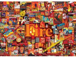 Puzzle Cobble Hill Fuego de 1000 Piezas