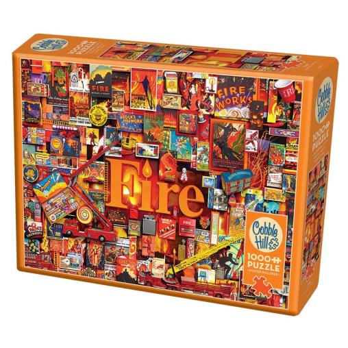 Puzzle Cobble Hill Fuego de 1000 Piezas