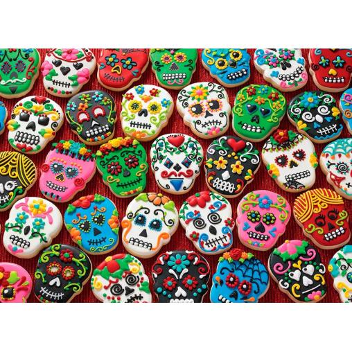 Puzzle Cobble Hill Galletas de Calavera de Azúcar de 1000 Pieza