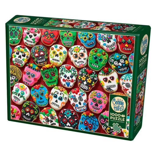 Puzzle Cobble Hill Galletas de Calavera de Azúcar de 1000 Pieza