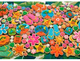 Puzzle Cobble Hill Galletas Tropicales de 1000 Piezas