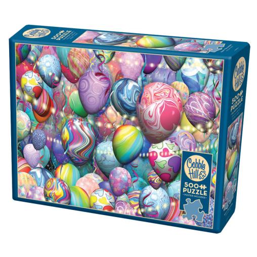 Puzzle Cobble Hill Globos de Fiesta XXL de 500 Pzs