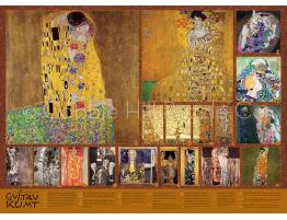 Puzzle Cobble Hill La Edad de Oro de Klimt de 1000 Piezas