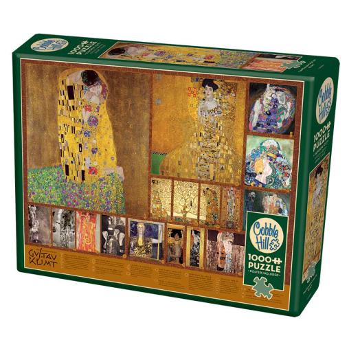 Puzzle Cobble Hill La Edad de Oro de Klimt de 1000 Piezas