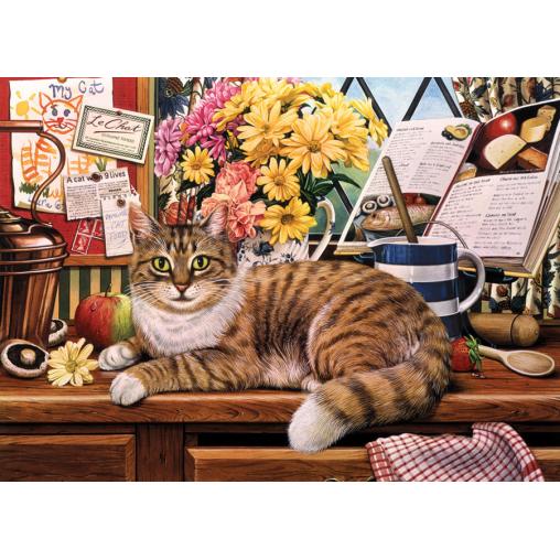 Puzzle Cobble Hill La Gata Matilde XXL de 500 Pzs