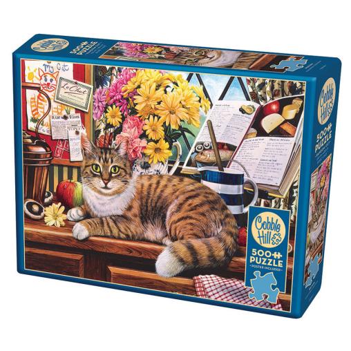 Puzzle Cobble Hill La Gata Matilde XXL de 500 Pzs