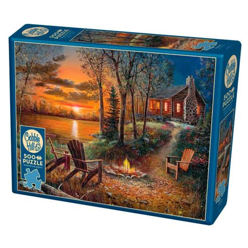 Puzzle Cobble Hill La Hoguera de 500 Piezas XXL