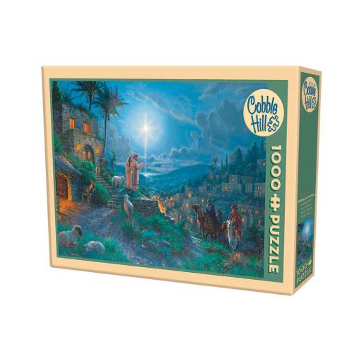 Puzzle Cobble Hill Llegada de los Reyes Magos de 1000 Piezas