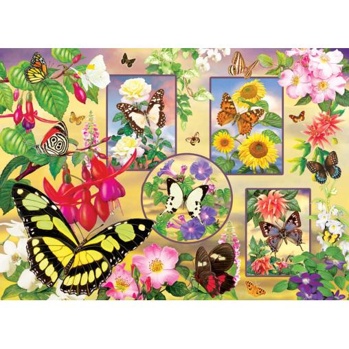 Puzzle Cobble Hill Mariposa Mágica XXL de 500 Piezas