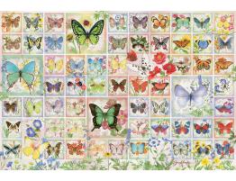 Puzzle Cobble Hill Mariposas y Flores de 2000 Piezas