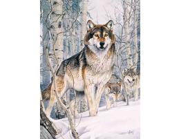 Puzzle Cobble Hill Mirada de Lobo de 1000 Piezas