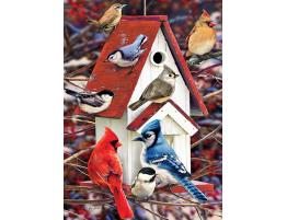 Cobble Hill Puzzle Nid d&#39;oiseau d&#39;hiver 1000 pièces