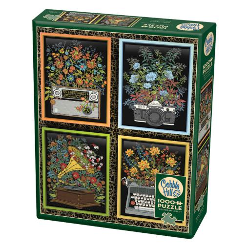 Puzzle Cobble Hill Objetos Florales de 1000 Piezas