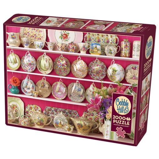 Puzzle Cobble Hill Porcelanas de la Abuela de 2000 Piezas