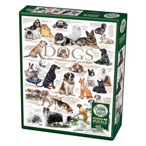 Puzzle Cobble Hill Razas de Perros de 1000 Piezas