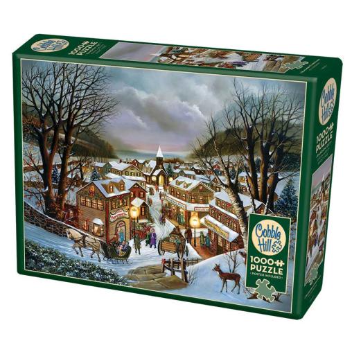 Puzzle Cobble Hill Recuerdo de Navidad de 1000 Piezas