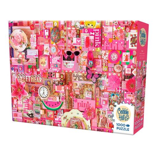 Puzzle Cobble Hill Rosa de 1000 Piezas