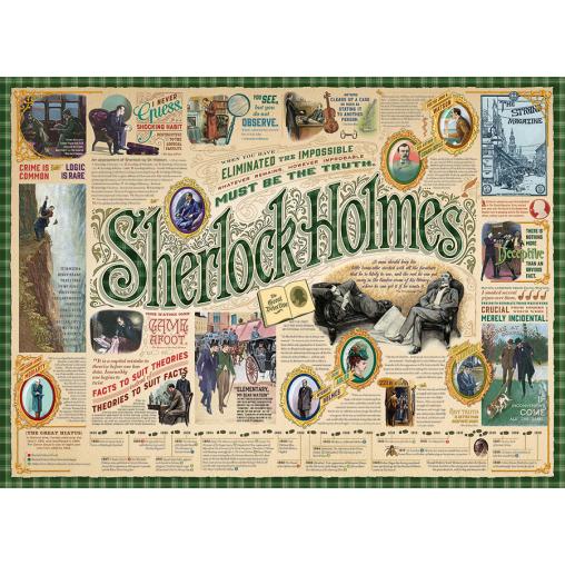 Puzzle Cobble Hill Sherlock Holmes de 1000 Piezas