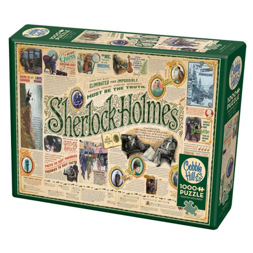 Puzzle Cobble Hill Sherlock Holmes de 1000 Piezas