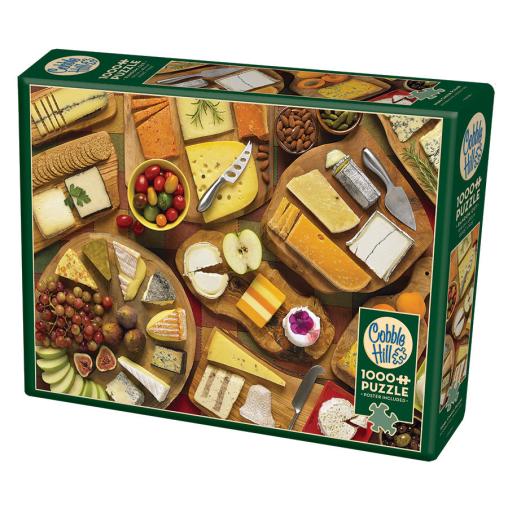 Puzzle Cobble Hill Tablas de Quesos de 1000 Piezas